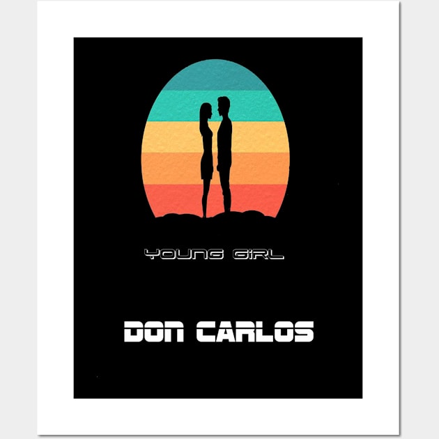 Don Carlos Wall Art by The Graphic Tape